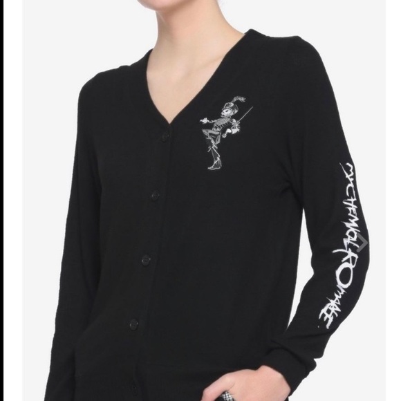 Tops - My Chemical Romance Sweater Cardigan Brand New!